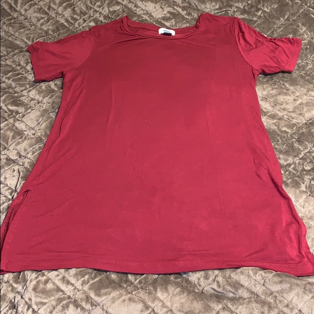 🌻Maroon Short Sleeve Tee🌻